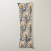 "Mindful Spirituele groei" Lichaamskussen (Voorkant Verticaal)