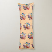 "Mindful Spirituele groei" Lichaamskussen (Achterkant (Verticaal))