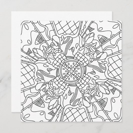 Mindful Summer: Creatieve en speelse kleurende Kaa (Voorkant / Achterkant)