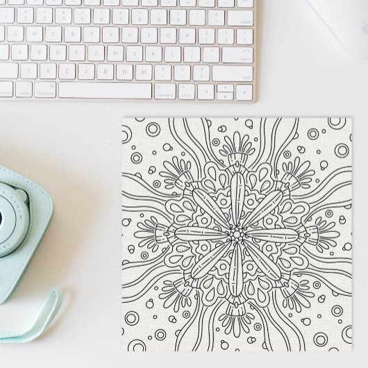 Mindful Summer: Schattigee kleur uw eigen kleur Poster