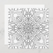 Mindful Summer: Vreedzame Botanische Kleurplaat Ka (Voorkant / Achterkant)