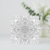 Mindful Summer: Vreedzame Botanische Kleurplaat Ka (Staand voorkant)