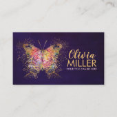 Mindful Wings - Vlinderbrein Visitekaartje (Voorkant)