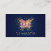 Mindful Wings - Vlinderbrein Visitekaartje (Voorkant)