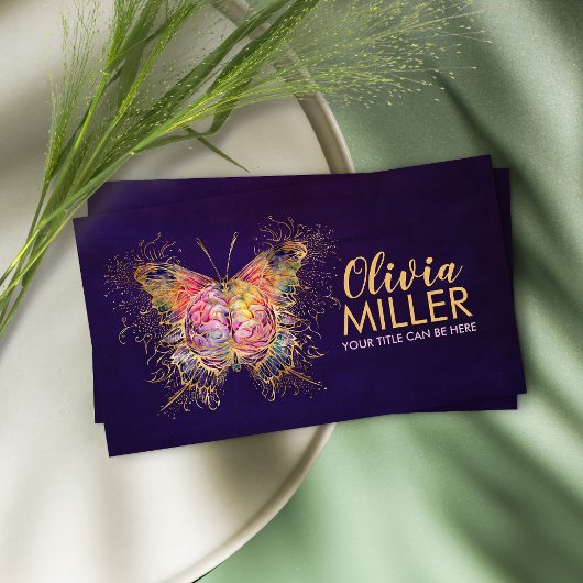Mindful Wings - Vlindergedachte Visitekaartje