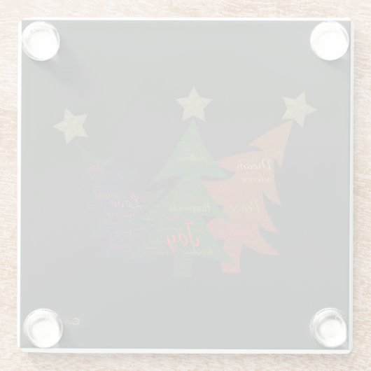 Mindful Word Art - Onderzetters (Achterkant)