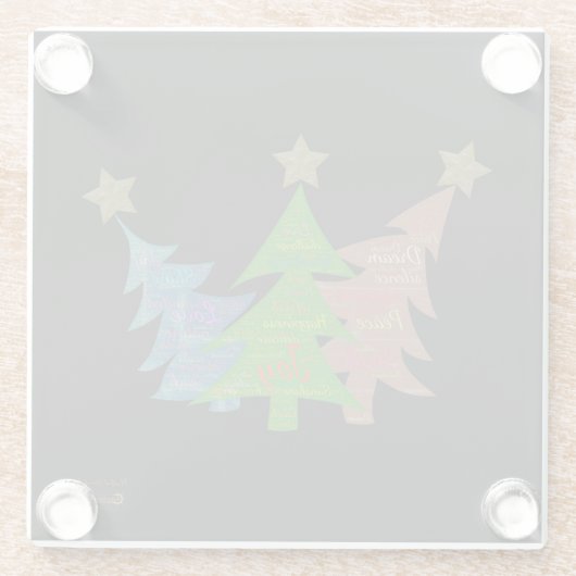 Mindful Word Art - Onderzetters (Achterkant)