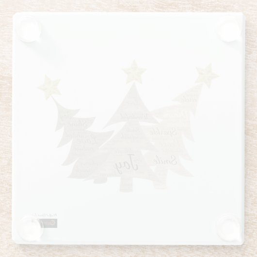 Mindful Word Art - Onderzetters (Achterkant)