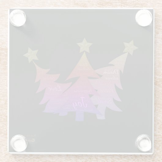 Mindful Word Art - Onderzetters (Achterkant)