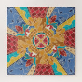 Mindful Zomer: Kleurrijk en Grappig Legpuzzel (Horizontaal)