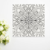 Mindful Zomer: Vreedzame Botanische Kleuring Poster