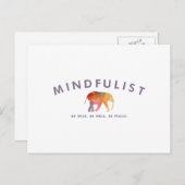 Mindfulistische Briefkaarten (Voorkant / Achterkant)