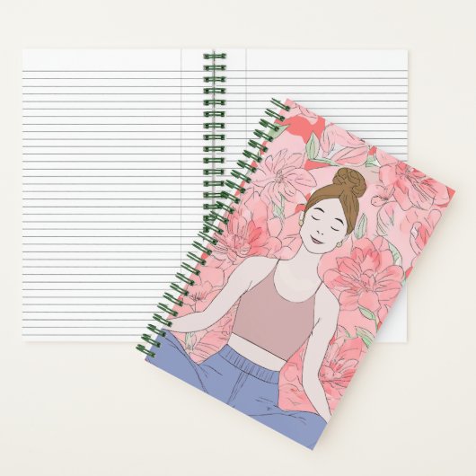 Mindfully Floral Journal Notitieboek (Binnen)