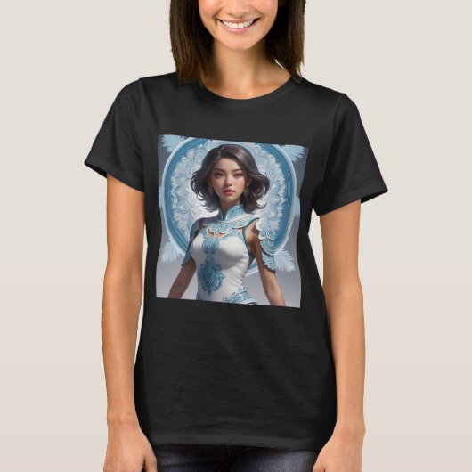 Mindfulness Art Design - Zen Mandala T-shirt (Voorkant)
