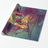 Mindfulness Buddha Cadeaupapier (Uitgerold)