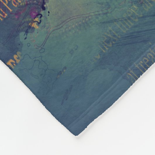 Mindfulness Buddha Fleece Deken (Hoek)