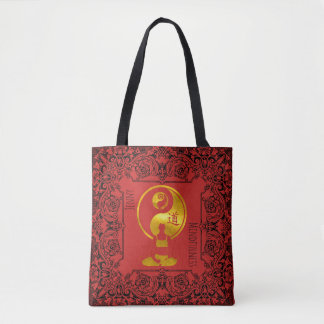 Mindfulness Cadeau YOGA Meditatie Gepersonaliseerd Tote Bag