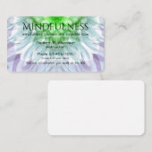 Mindfulness Dienstverlening Design Visitekaartje (Voorkant / Achterkant)