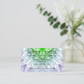 Mindfulness Dienstverlening Design Visitekaartje (Staand voorkant)