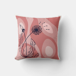 Mindfulness en metamorfose geïnspireerd ontwerp kussen