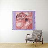 Mindfulness en metamorfose geïnspireerd ontwerp wandkleed (In Situ (horizontaal))