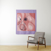 Mindfulness en metamorfose geïnspireerd ontwerp wandkleed (In situ)