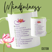 Mindfulness Geschenk Mok Expressies voor elke lett