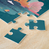 Mindfulness Girl in Nature Legpuzzel (Zijkant)