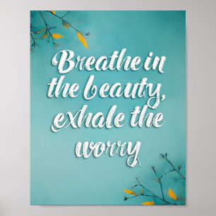 Mindfulness Inspirerend Wall Art Print, Download Poster