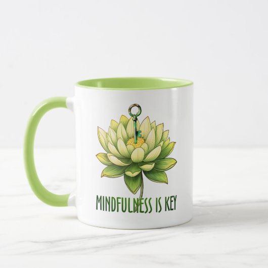 Mindfulness is de sleutel mok (Links)