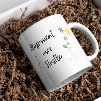 Mindfulness koffiemok positieve motivatie quote mok