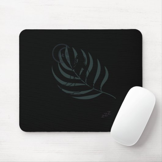Mindfulness Level Expert Napper Sticker Muismat (Met muis)