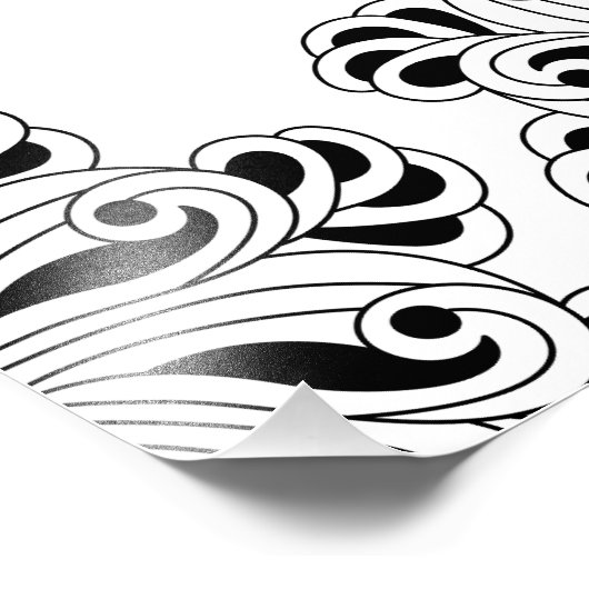 Mindfulness Mandala Design Foto Afdruk (Hoek)