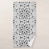 Mindfulness Mandala Design Yoga Badhanddoek (Badhanddoek)