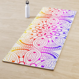 Mindfulness Mandala Design Yoga Mat