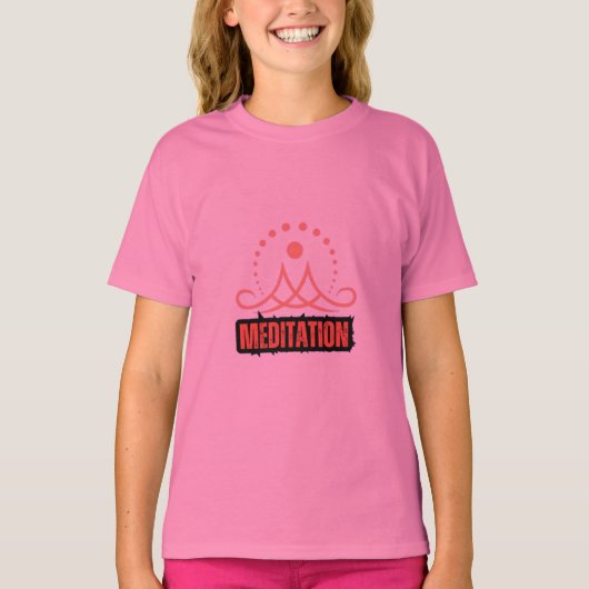 Mindfulness Meditation T-shirt (Voorkant)