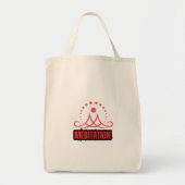 Mindfulness Meditation Tote Bag (Voorkant)