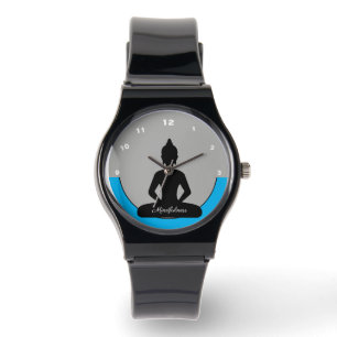 Mindfulness met Boeddha Mind / Meditatie & Yoga Horloge