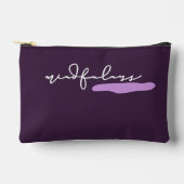 Mindfulness Paarse Accessoires zakje Etui (Voorkant)