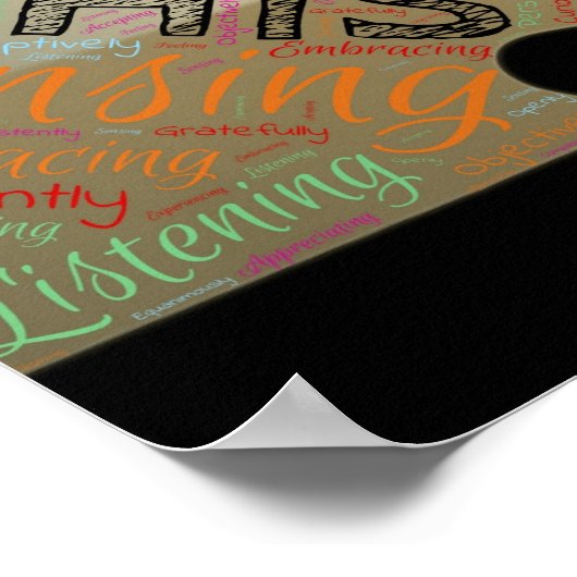 MINDFULNESS Poster Meditatie Adem Stilte (Hoek)