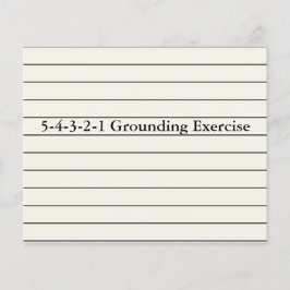 Mindfulness Praktijk Flashcard Academic Planner