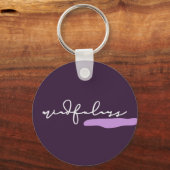Mindfulness - Purple Key Ring Sleutelhanger (Voorkant)