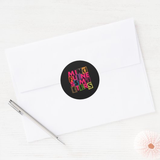 Mindfulness S Sticker (Envelop)
