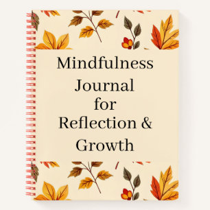 Mindfulness Tijdschrift   Reflectie en groei Notitieboek