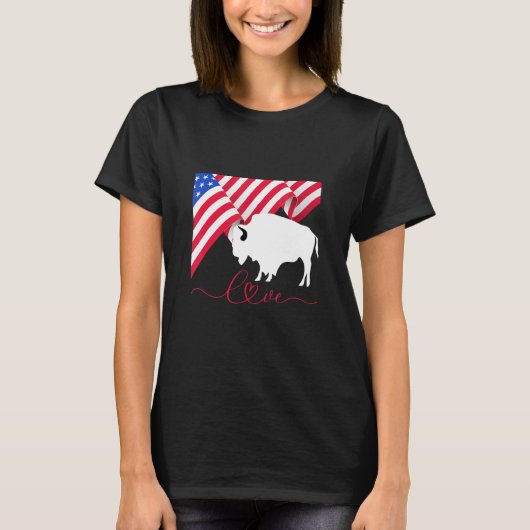 mindfulness wild unofficieus amerikaans wonderbaar t-shirt (Voorkant)