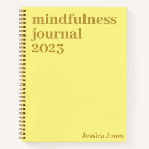 Mindfulness Yellow Gold Minimalist tekst