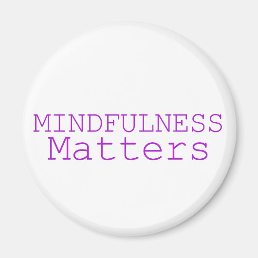 Mindheid is paars magneet (Voorkant)