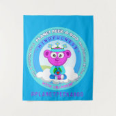 Mindheid met Lillaquin op Planet Peek-A-Boo Ta Wandkleed (Voorkant)