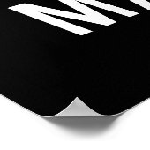 Mindheid over materie poster (Hoek)