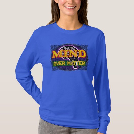 Mindheid over materie t-shirt (Voorkant)